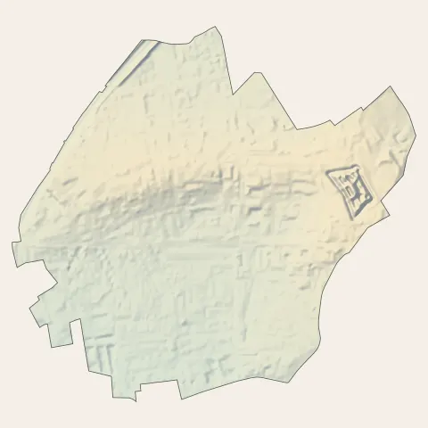 Mons-en-Barœul : relief