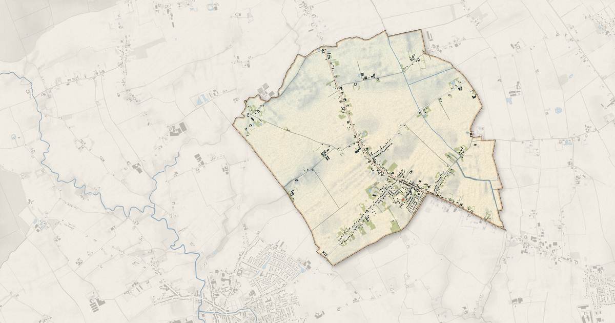 Portrait cartographique de Neuf-Berquin : relief, eau, forêts, bâti et voies, calculés à partir des données de l'IGN