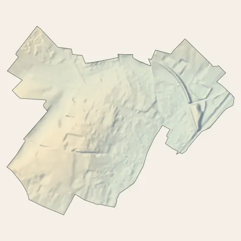 Neuville-Saint-Rémy : relief