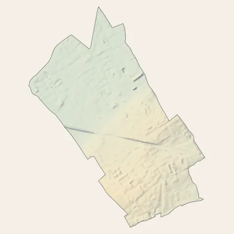 Pérenchies : relief
