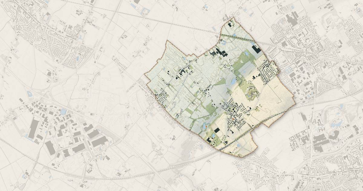 Portrait cartographique de Prémesques : relief, eau, forêts, bâti et voies, calculés à partir des données de l'IGN