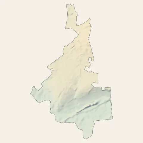 Prouvy : relief