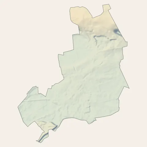 Râches : relief
