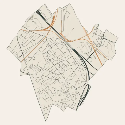 Ronchin : voies