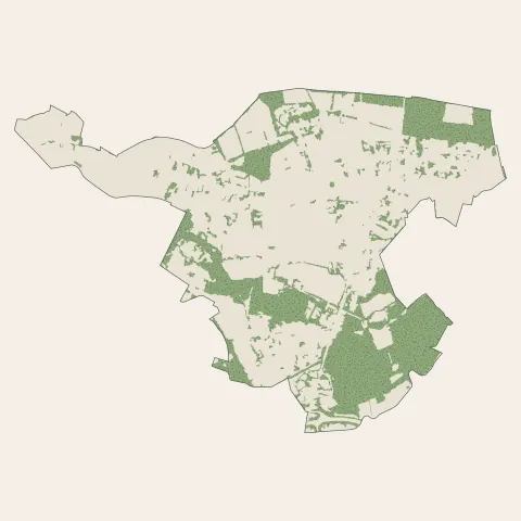 Roost-Warendin : bois, forêts et landes