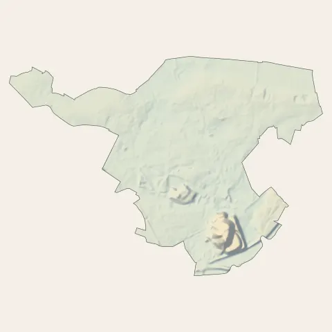 Roost-Warendin : relief