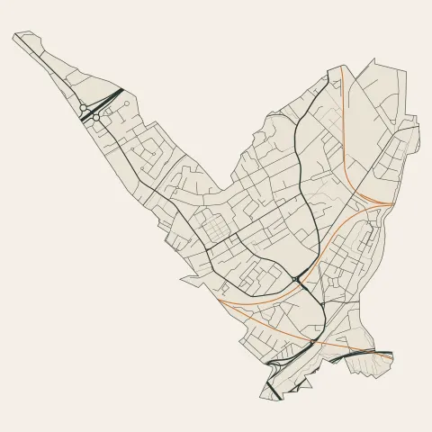 Saint-André-lez-Lille : voies