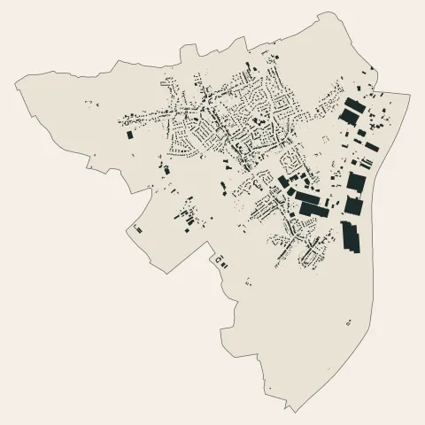 Santes : bâti