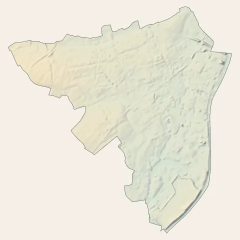 Santes : relief