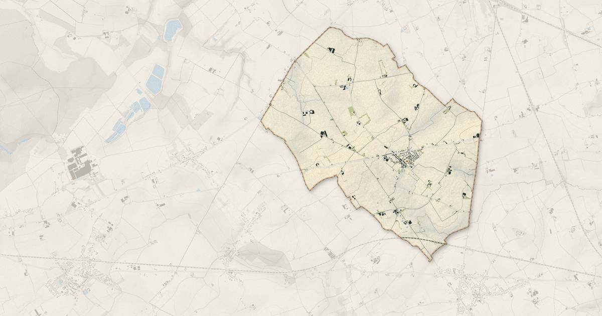 Portrait cartographique de Staple : relief, eau, forêts, bâti et voies, calculés à partir des données de l'IGN