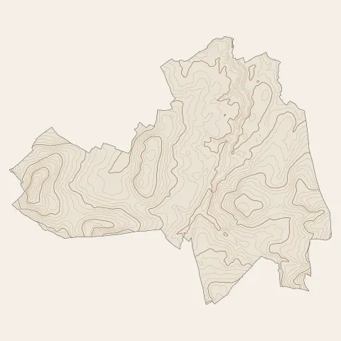 Steenvoorde : courbes de niveau