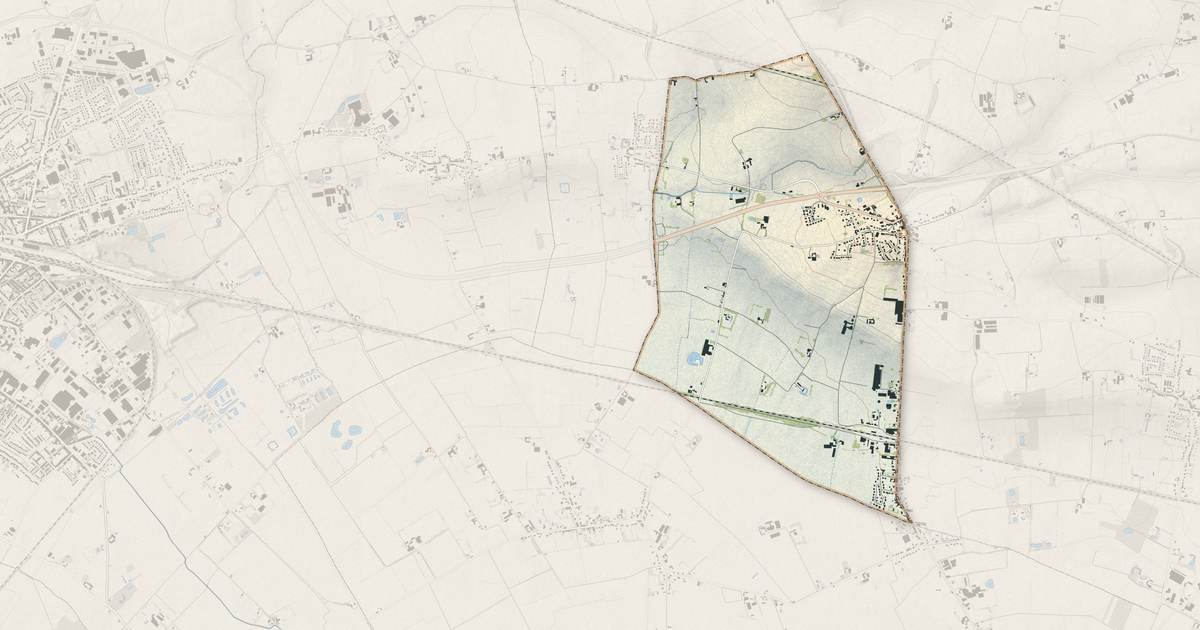 Portrait cartographique de Strazeele : relief, eau, forêts, bâti et voies, calculés à partir des données de l'IGN