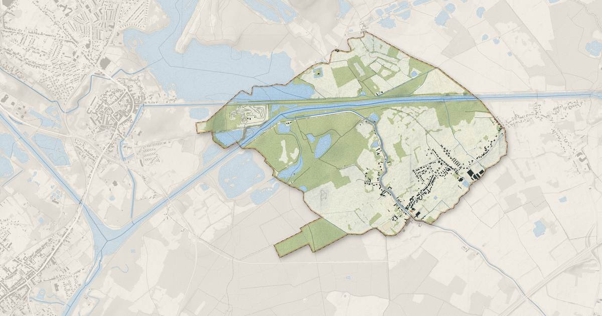 Portrait cartographique de Thivencelle : relief, eau, forêts, bâti et voies, calculés à partir des données de l'IGN