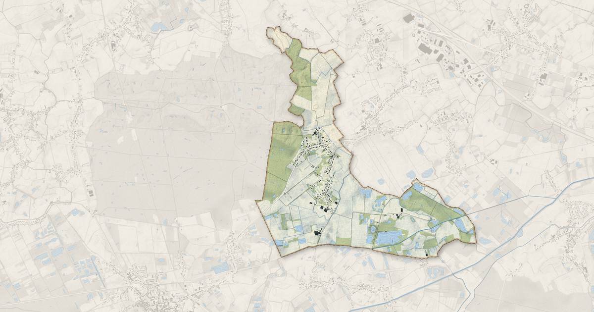 Portrait cartographique de Tilloy-lez-Marchiennes : relief, eau, forêts, bâti et voies, calculés à partir des données de l'IGN