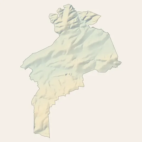 Trélon : relief