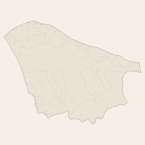 Vieux-Berquin : courbes de niveau