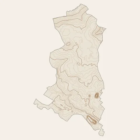 Vieux-Condé : courbes de niveau