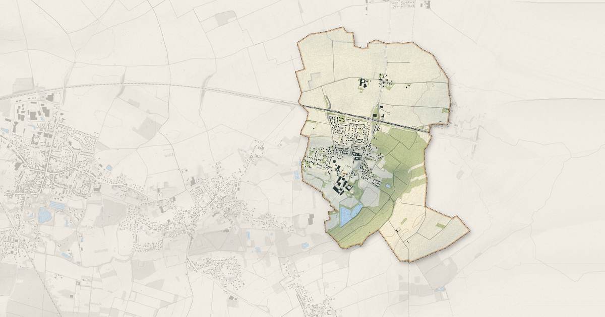 Portrait cartographique de Wannehain : relief, eau, forêts, bâti et voies, calculés à partir des données de l'IGN