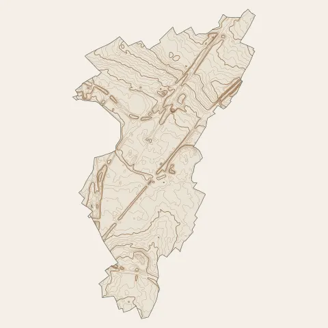 Wasquehal : courbes de niveau