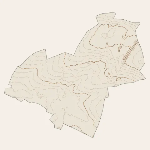Wattignies : courbes de niveau