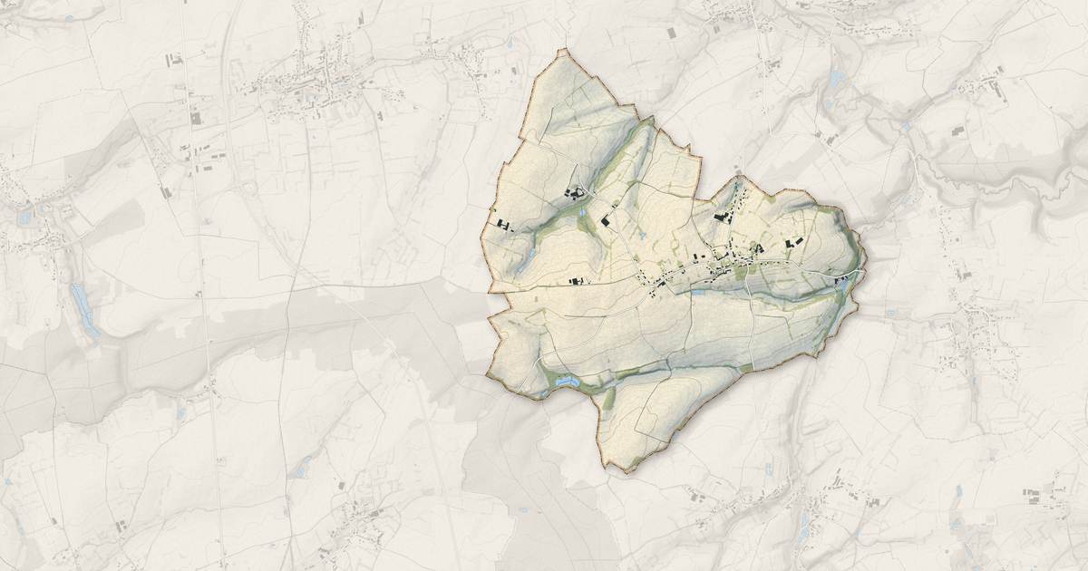 Portrait cartographique de Wattignies-la-Victoire : relief, eau, forêts, bâti et voies, calculés à partir des données de l'IGN