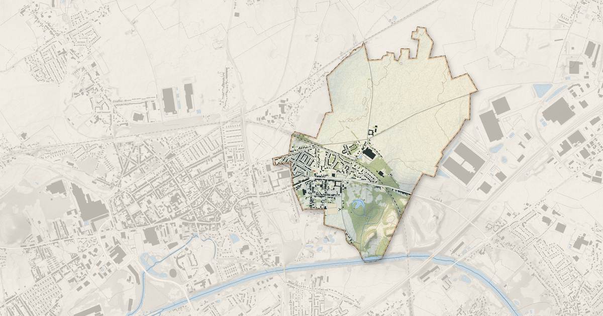 Portrait cartographique de Wavrechain-sous-Denain : relief, eau, forêts, bâti et voies, calculés à partir des données de l'IGN