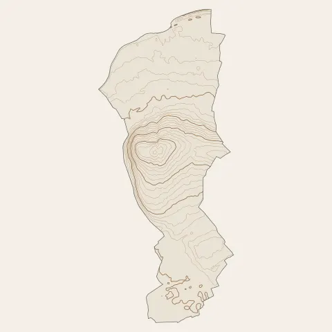 Wervicq-Sud : courbes de niveau