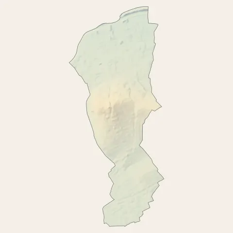 Wervicq-Sud : relief