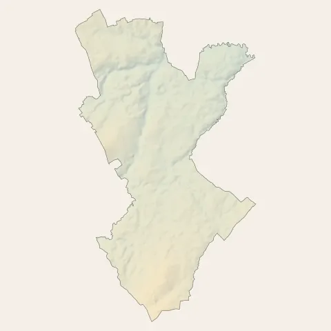 Wormhout : relief