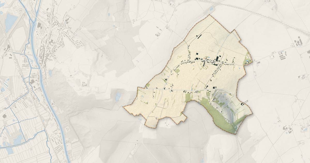 Portrait cartographique de Wulverdinghe : relief, eau, forêts, bâti et voies, calculés à partir des données de l'IGN