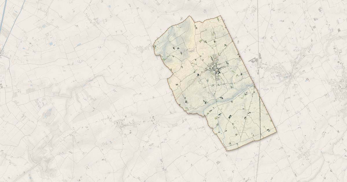Portrait cartographique de Zegerscappel : relief, eau, forêts, bâti et voies, calculés à partir des données de l'IGN