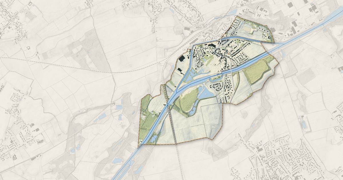 Portrait cartographique de Don : relief, eau, forêts, bâti et voies, calculés à partir des données de l'IGN