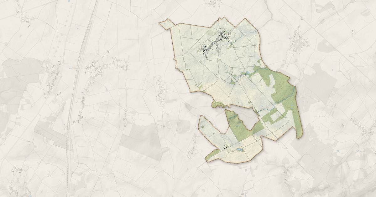 Portrait cartographique de Amy : relief, eau, forêts, bâti et voies, calculés à partir des données de l'IGN