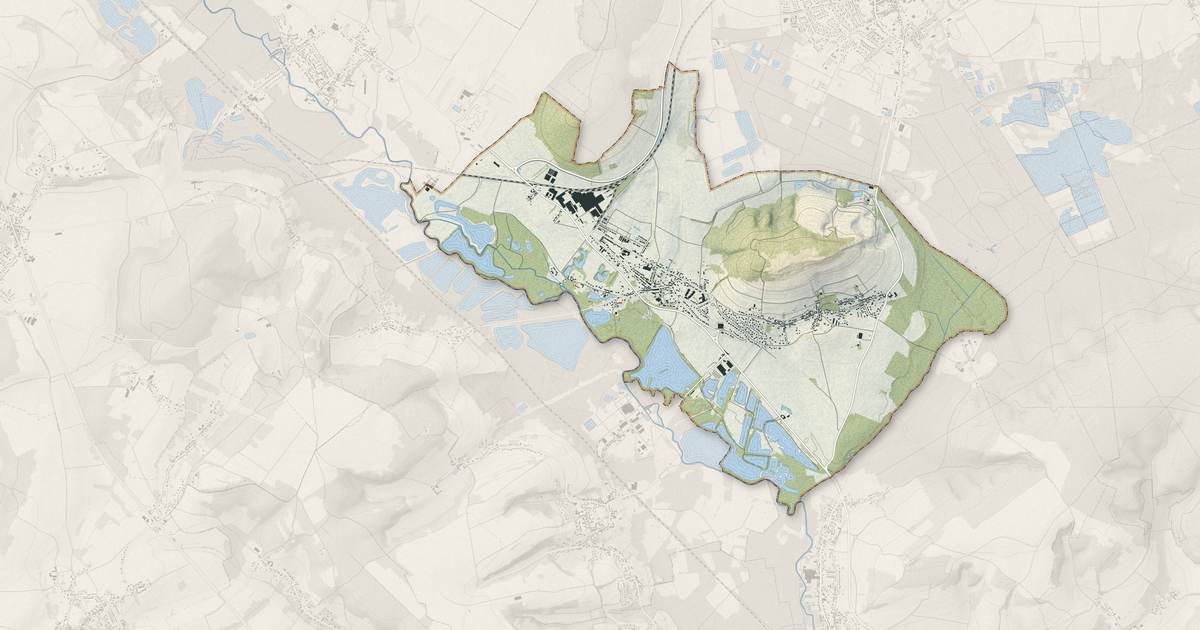 Portrait cartographique de Bailleul-sur-Thérain : relief, eau, forêts, bâti et voies, calculés à partir des données de l'IGN