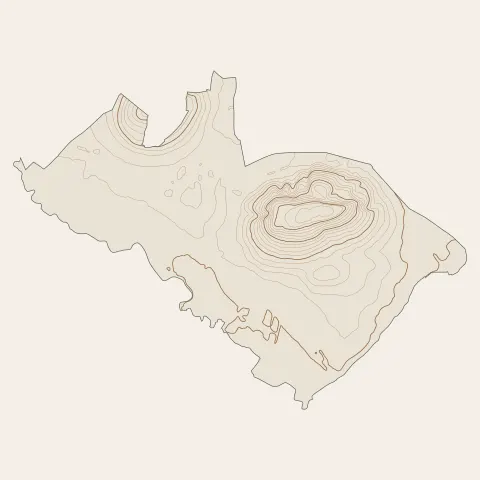 Bailleul-sur-Thérain : courbes de niveau
