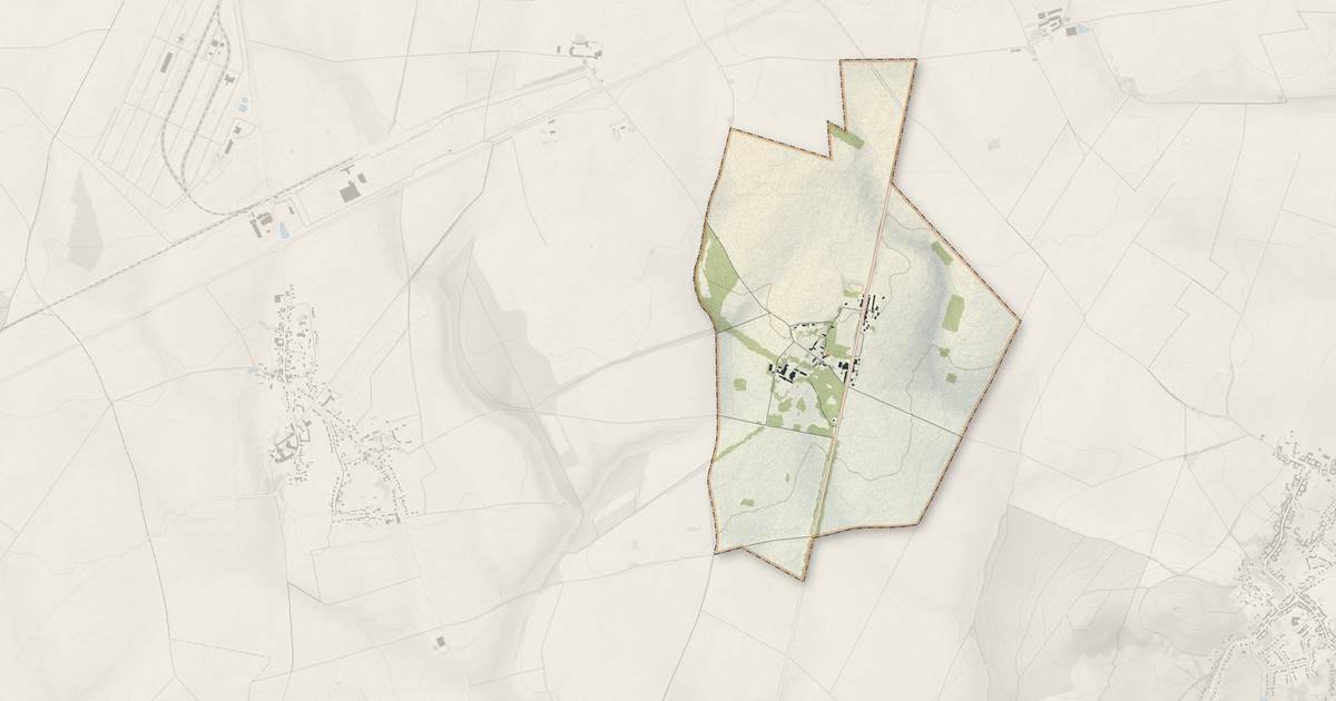Portrait cartographique de Blincourt : relief, eau, forêts, bâti et voies, calculés à partir des données de l'IGN