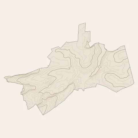 Breteuil : courbes de niveau