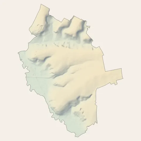 Bury : relief