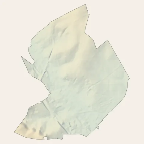 Chambly : relief