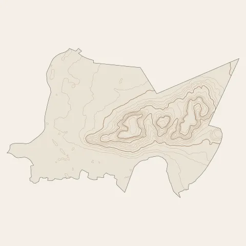 Choisy-au-Bac : courbes de niveau