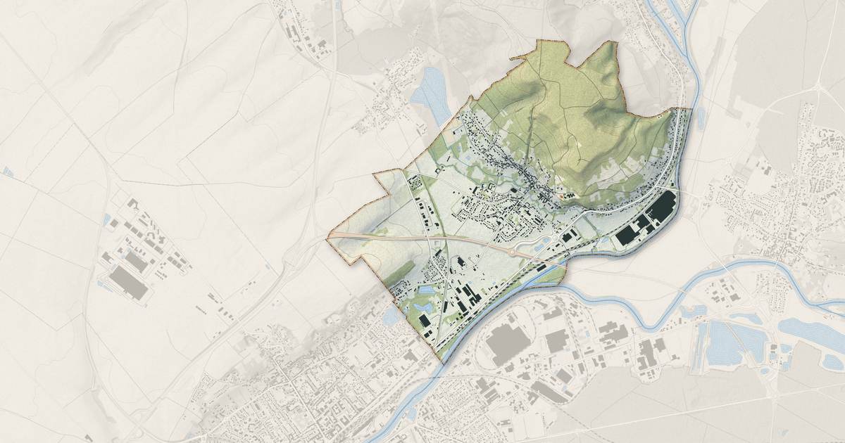 Portrait cartographique de Clairoix : relief, eau, forêts, bâti et voies, calculés à partir des données de l'IGN