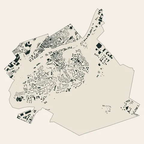 Creil : bâti