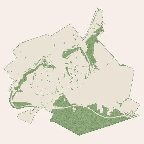 Creil : bois, forêts et landes