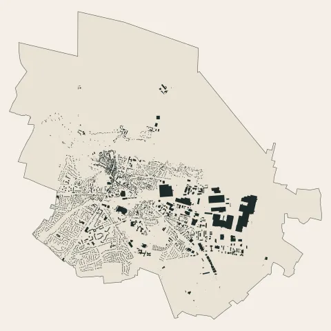 Crépy-en-Valois : bâti