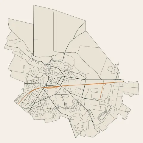 Crépy-en-Valois : voies