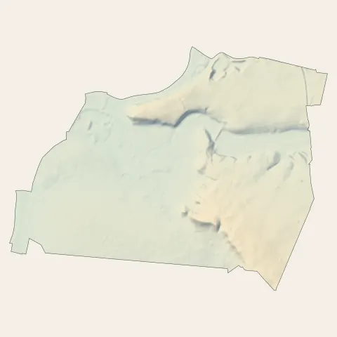 Gouvieux : relief