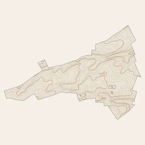 Grandvilliers : courbes de niveau