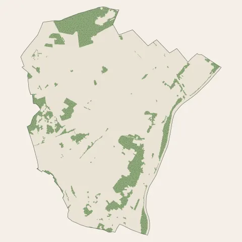 Jaux : bois, forêts et landes