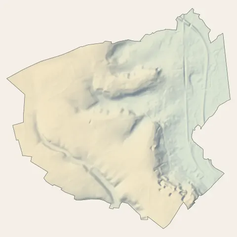 Laigneville : relief