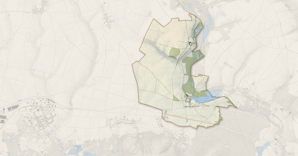 Portrait cartographique de Litz : relief, eau, forêts, bâti et voies, calculés à partir des données de l'IGN